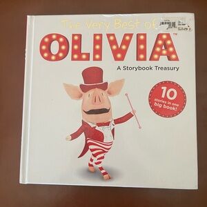 Olivia Storybook Treasury - Red and White